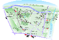 Crews Hill map guide, Enfield, North London, UK