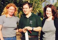 Charlie Dimmock with Chelsea Flower Show Medal Winners, Paramount Plants of Crews Hill